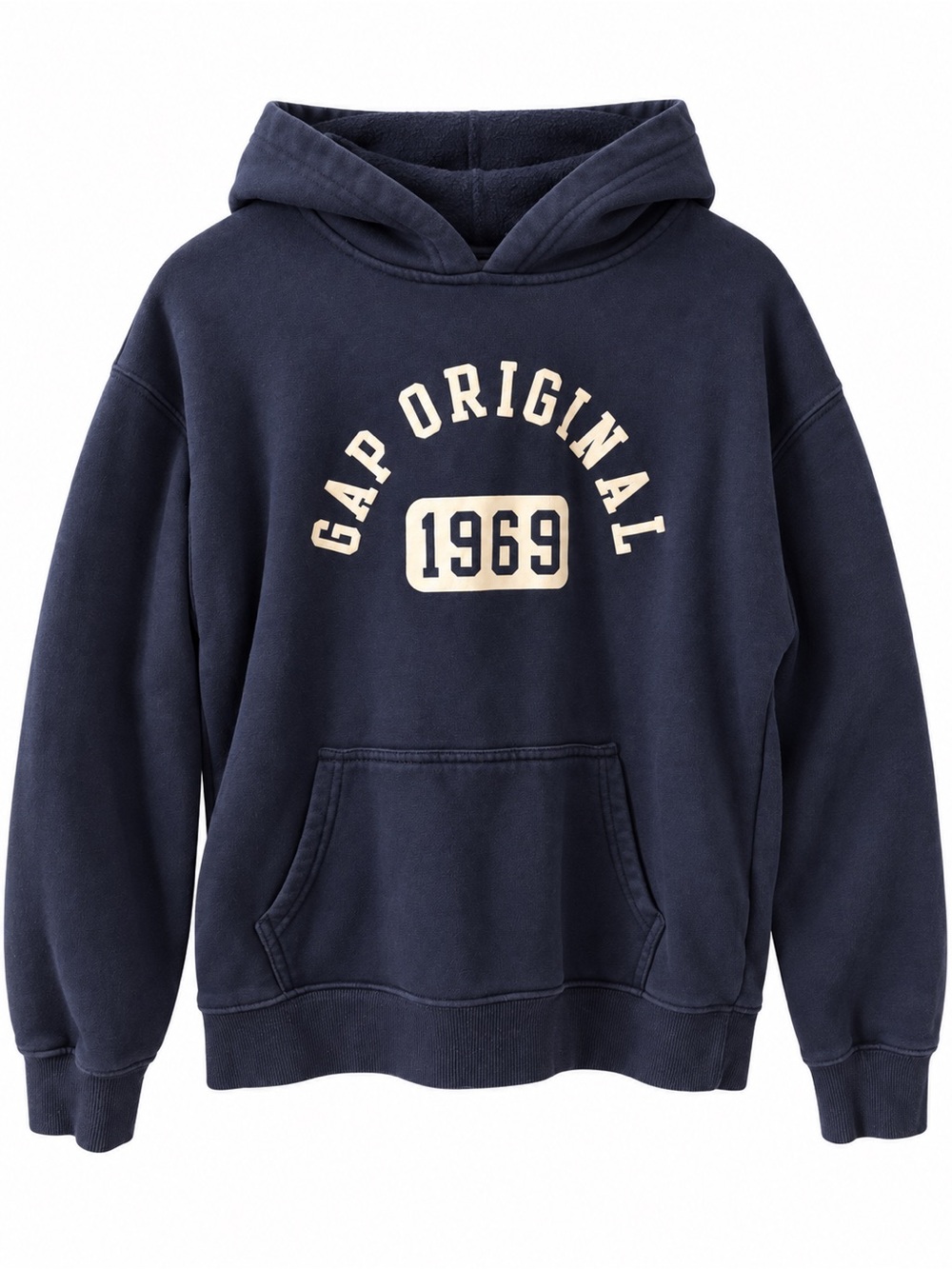 GAP Kids Original 1969 Navy Graphic Hoodie | L 14/16